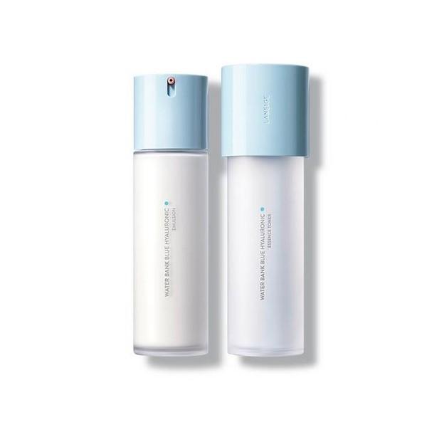 

Laneige Water Bank Blue Hyaluronic 2-Step Essential Set (Combination to Oily Skin) (Toner 160ml + Emulsion 120ml)