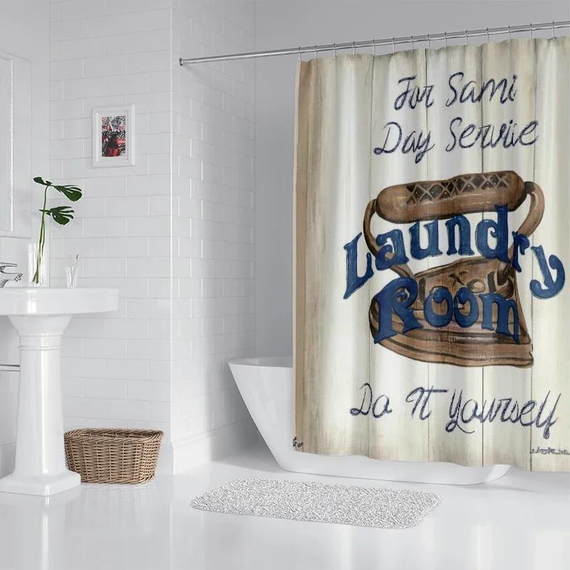 

Водонепроницаемая ткань для дома бытовая аксессуары для шторки для душа шторка для душа 240 * 200 дом Животное ретро стиль шторка для душа W90XH180cm