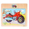 Wooden Puzzle Toy Children Cartoon  Traffic Learning Puzzle Toys