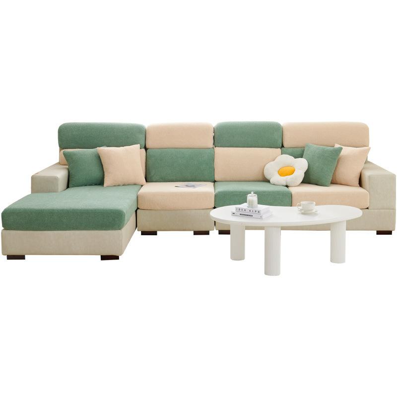 Husă de canapea îngroșată Husă Anti-zgârieturi de pisică Husă Pachet Complet Iarnă Caldă Spătar Tetieră Elastică Husă Pernă Pălării de canapea Respirabilă