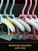 New Multi-Functional Children's Plastic Clothes Hanger Anti-Slip Seamless Baby Home Use Retractable Storage Clothes Hanger
