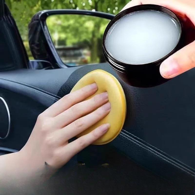 Autoinnenpflege Wachs Echtleder Sitz Lederwaren Pflegecreme Pflegemittel Armaturenbrett Kunststoff Flip