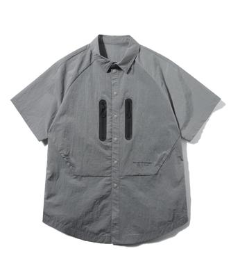 Welteoigseupelimeonteu Wcl012_Light Reflection Rip Stop Half Shirts_Silver