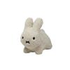 [Official] Ides Bruna Bonbon Fluffy Mini Rabbit, Gray | Soft Rabbit, Baby, Kids Gift, Washable, Interior