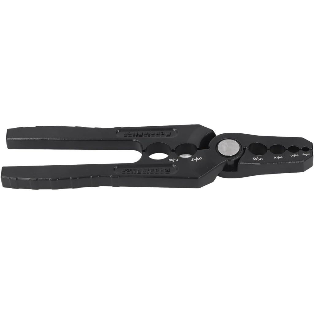 Narzędzie do naprawy rur miedzianych, Ręczne zaokrąglarka do rur miedzianych dla 1/4 cala 3/8 cala 1/2 cala 5/8 cala 3/4 cala 7/8 cala, Szczypce do kształtowania rur, Narzędzie do zaokrąglania rur, Aluminium