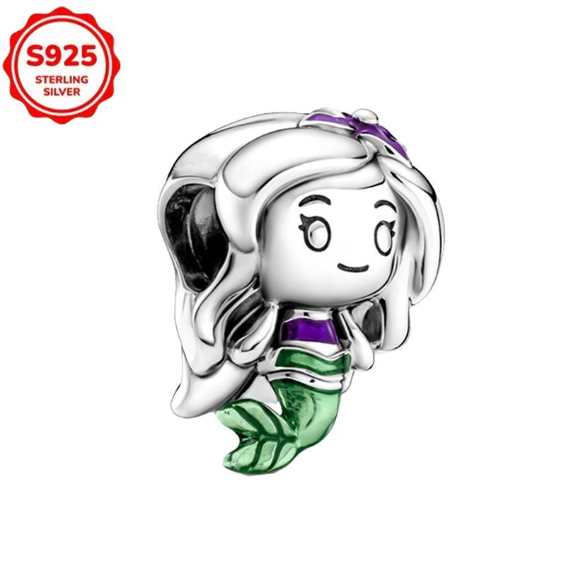 Squirrel Chip Dale Copper Witch Villians Princess Charm Bead For Women Original Bracelet Diy Jewelry Pendant Gift