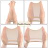 6Pieces (3Packs) Wig Cap Fashion Stretchable Navel Hair Net 2Pcs/Pack Stocking Wig Caps Free Size Nylon Mesh Wave Cap