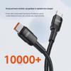 120W Dual-Typ-C 6A Schnellladekabel für Huawei & Apple 15/16 Laptop/Telefon