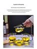 Side-Handle Borosilicate Glass Tea Separator - Heat-Resistant Gong Dao Bei for Kung Fu Tea Ceremony