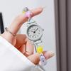  Fashion Design Arabic Dial Women Watches Girls Students Beads Strap Quartz Wristwatch Clock Gift