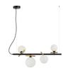 Lampa Wisząca Reverso 4 G9 Czarny  Italux Pnd-5622-4-Bk-W