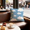 White Cloud Texture Cushion Cover Decorative Cushions Covers Cover Sofa X Pillow  Piece X X Pillowcase