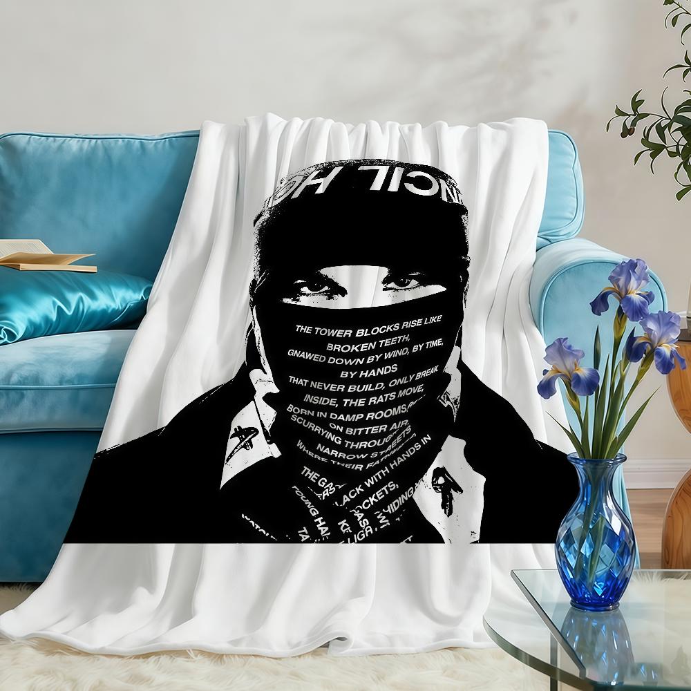 Blanket Throw Super Cosy Plush Living Room Sofa Couch Childish Birthday Rebel EsDeeKid Gifts