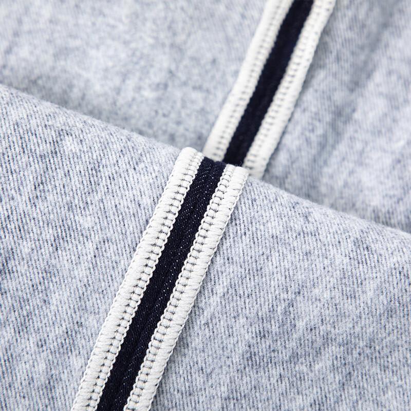 RAIN.CUN Women's Fleece-Lined High-Waist Straight Denim Jeans