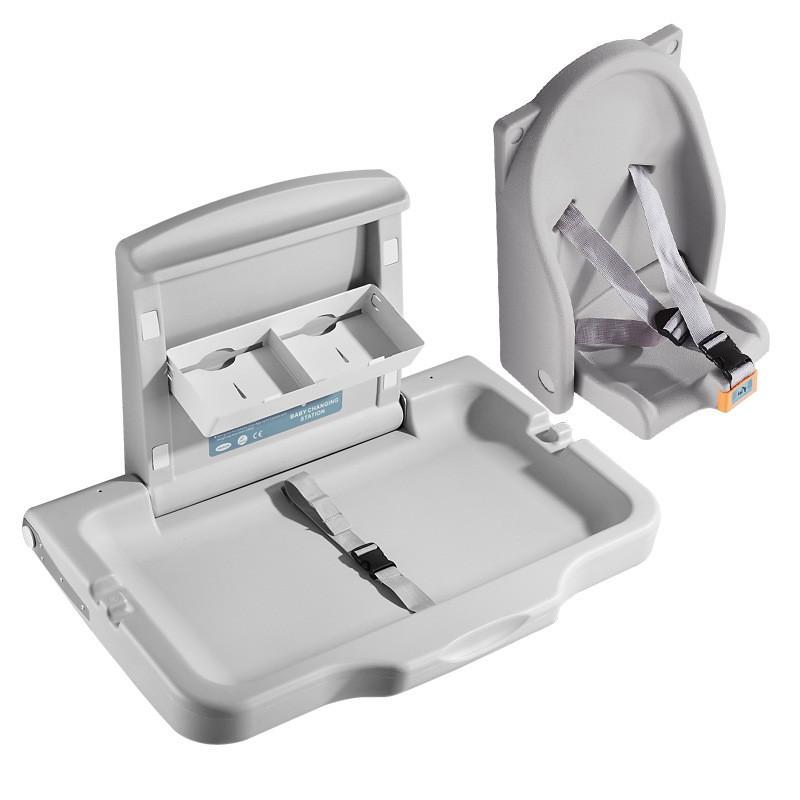 Multifunctional Newborn Diapers Changing Table Nursery Room Baby Care Table Foldable Baby Lounge Chair Wall Mounted