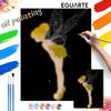 Oil Painting DIY Digital Painting Tinker Bell Fairy HandPainted Wall Art for Living Room and Entryway Decor.