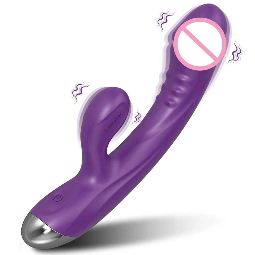 Vagina Clit Rabbit Vibrator For Women G-Spot Vibrators Clitoris Stimulator Female Masturbation Adult Products Sex Toys For Women