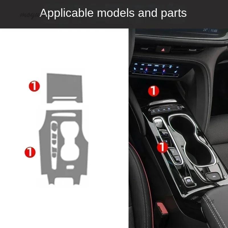 Tpu Transparent Protection Film for Buick Envision S Plus - Car Interior Sticker Center Console Screen Gear Door Panel