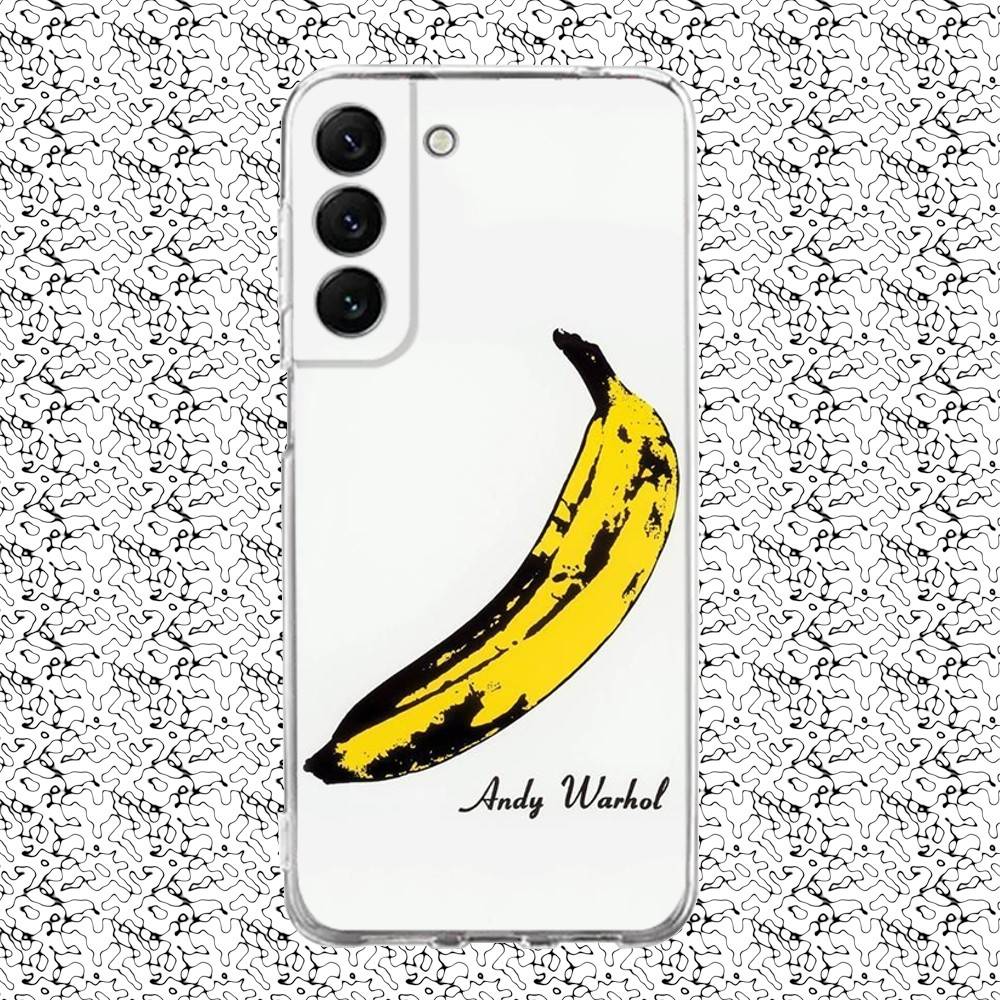 

Andy Warhol Art Phone Case For Samsung S24,30,21,22,23,20 FE,lite,PIus,Ultra,5G,Note,9,10 Transparent Cover SamsungS24ULTRA