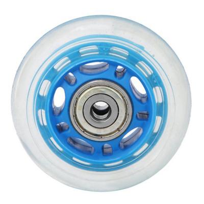 Αξεσουάρ τρόλεϊ για πατίνια καροτσιού αποσκευών τροχού 6,2 cm διαφανές Silent Mute Caster