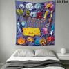 BFDI Wandteppich Ästhetisches Wandbehang Gedruckter Stoffdecke Dekorative Wandteppiche für Schlafzimmer Wohnzimmer Heimdekoration
