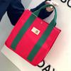 Female Canvas Tote Bag Organizer New Trendy Handbag Women Small Single Shoulder Bags Ladies Casual Top Handle Bags For Work Simple And Practical