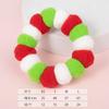Pet Collar with Colorful Pom-poms, Handmade Woven Christmas Cat Collar, Corgi Neck Collar Accessories