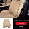 Memory Foam Neck and Lumbar Support Set for Geely Xingyue L: Seat Covers, Headrest, and Backrest