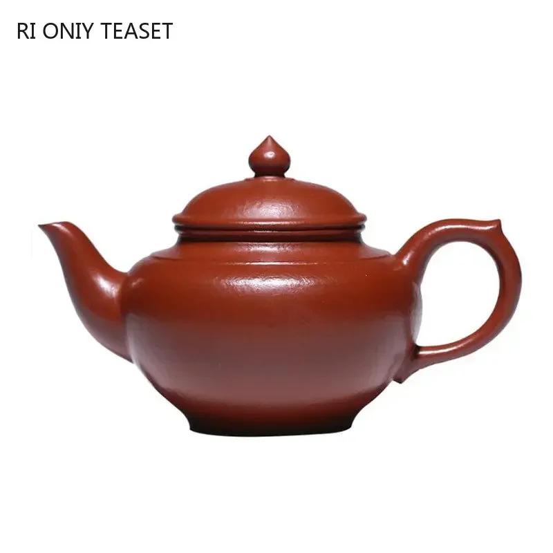120ml Yixing Purple Clay Teapots Famous Handmade Tea Pot Household Beauty Tea Infuser Kettle Chinese Zisha Tea Set Teaware