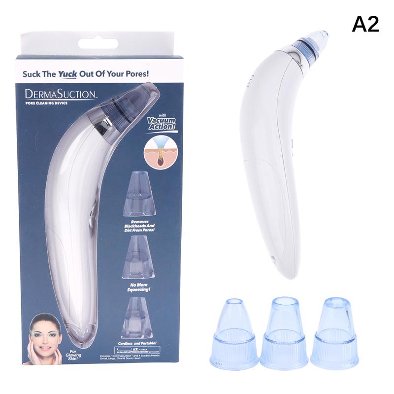 Multi-Functional Cleaning Blackhead Remover Pore Acne Pimple Removal Face T Zone Nose Cleaner Vacuum Suction Facial Beauty Devi