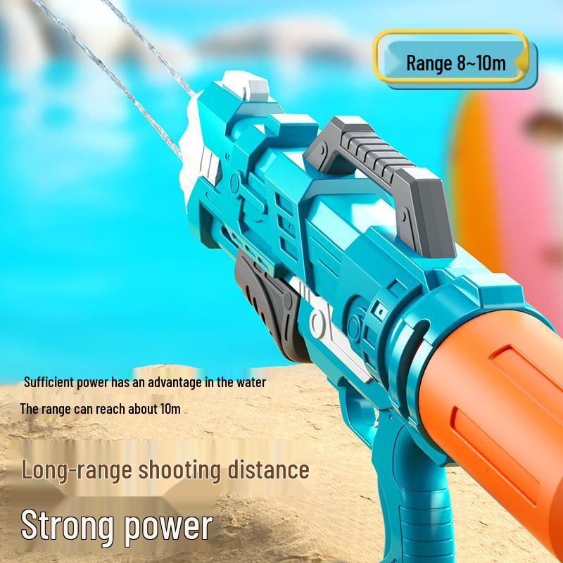 Gatling Large-Capacity Water Gun - Pull-Out Type for Men & Girls, Perfect for Rafting & Water Splashing Festivals