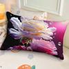 Rose Sofa Rectangular Throw Pillow Light Luxury Retro Living Room Cushion Cover Bay Window Throw Pillow