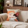 Comedy Himouto Umaru-Chan Cushion Cover Cushion Cover Set 4Pcs 50X50 45X45 40X40 Pillowcase Decorative Sofa Home Decor