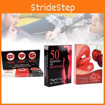 Jeu de Cartes Une Année de Sexe Édition Anglaise Idéal Pour les Couples Coquins dans la Chambre à Coucher