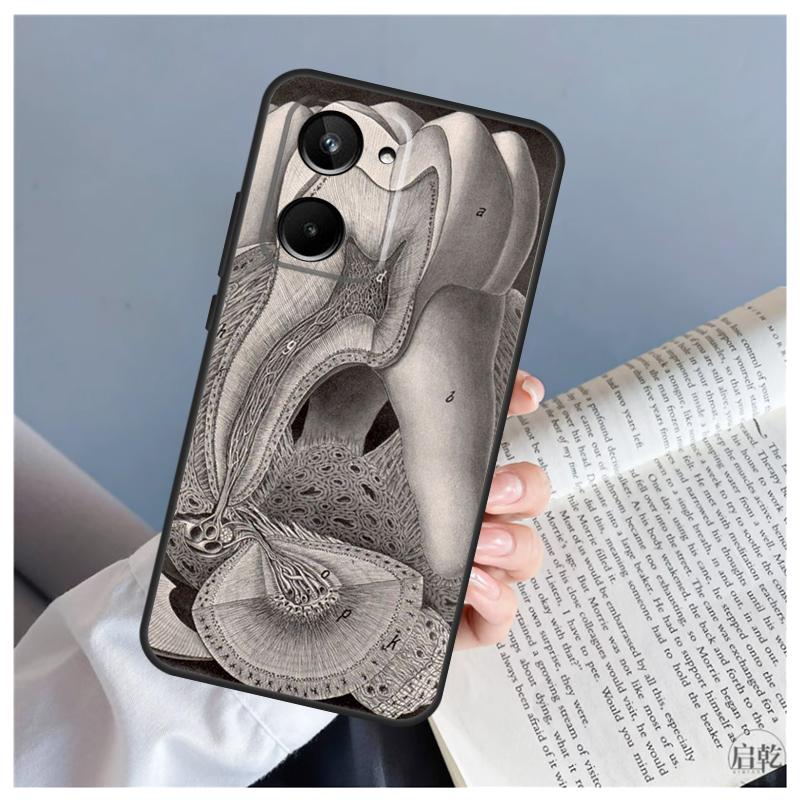 Human Tooth Anatomy For Realme C71 C55 C75 C67 C63 C51 C61 C53 C35 C65 11 12 13 14 15 Pro Plus GT6 GT7 Pro Case
