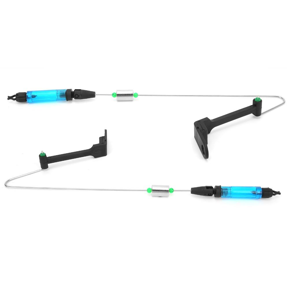 Sensitive Fishing Bite Indicator Receiver Stainless Steel Adjustable Clamp Fishing Bite Indicator Fishing Signal Receiver
