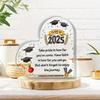 2025 Graduation Heart Plaque - Acrylic Class Memorial for High School & University