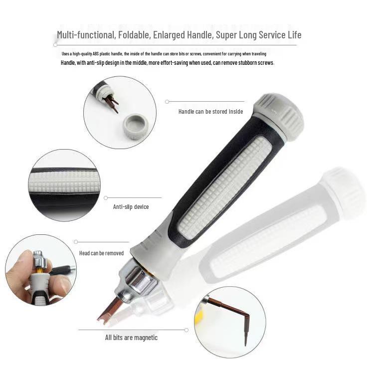 60-in-1 Multi-Functional S2 Screwdriver Set for Home & Computer Repair