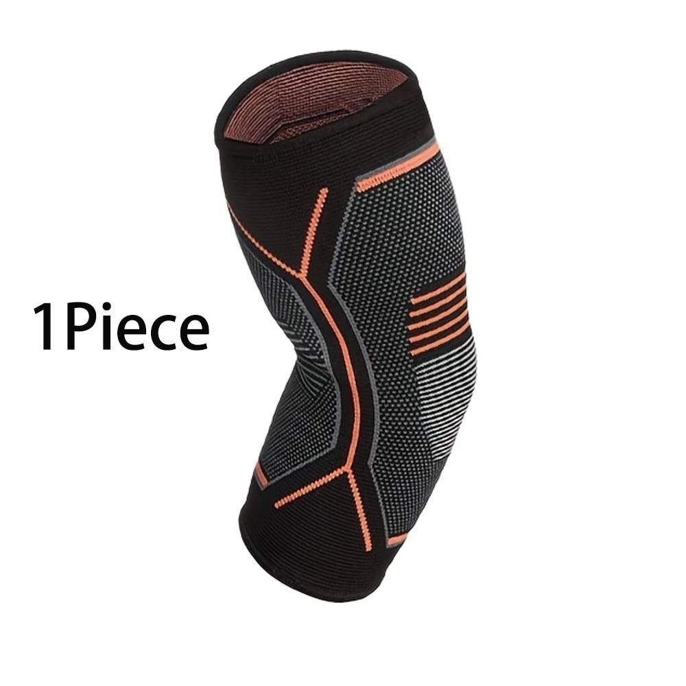 

Elastic Fitness Elbow Brace Nylon Elbow Support Durable Arm Sleeve Men Women XL помаранчевий