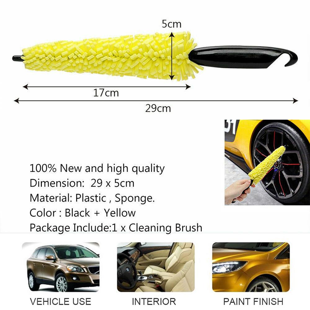 

3 IN 1 Car Windshield Cleaning Wash Tool Inside Interior Auto Glass Wiper With Extendable Long-Reach Handle Window Cleaner Brush