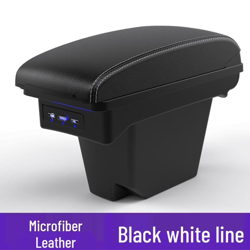 

Русская версия 13 Citroën C4 Центральный подлокотник Ящик для хранения и аксессуары