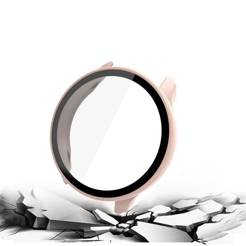 Protect Cover For Move Trend Waterproof Screen Protector-Shell Frame Smartwatch One-piece Housing Glass Film Accessories