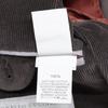 BRUNELLO CUCINELLI Dark Brown Cotton Sight Vents 3B Corduroy Tailored Jacket Jacket 44 Dark brownUsed