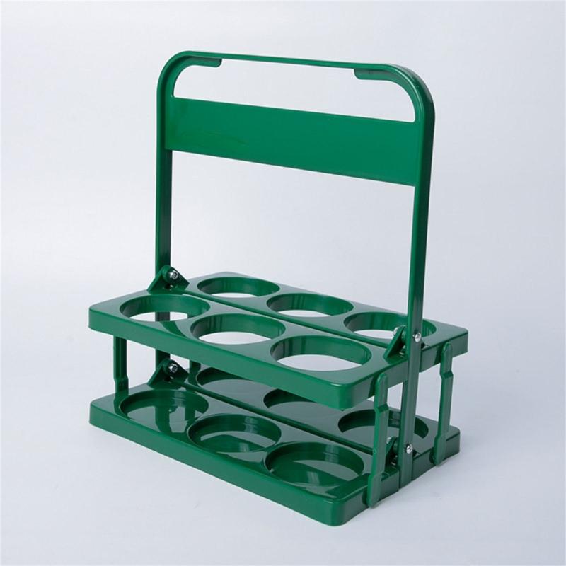 Beer Bottle Carrier Waterproof Drink Holder Plastic Material for Party Gathering