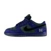 Supreme X Dunk Low SB Ink Unisex Sneakers Purple Iron-Grey Black HQ8487-500