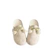 Retro women's new summer with skirt bag head half slippers women's casual shoes