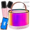 [PACZB] Karaoke Set Speaker 2 Microphones BLUETOOTH USB SD MINI JACK Z3344