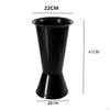 Circular Flower Bucket Vase 41cm Height Lightweight Multipurpose Accessories for Tabletop Decor 22cm