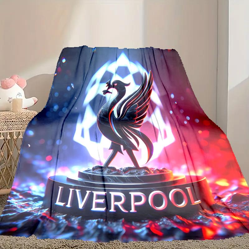 English Premier League teams Pattern Blanket, Cozy Blanket for All-Season Comfort on Sofas, Beds, Office, Car, Camping and Travel