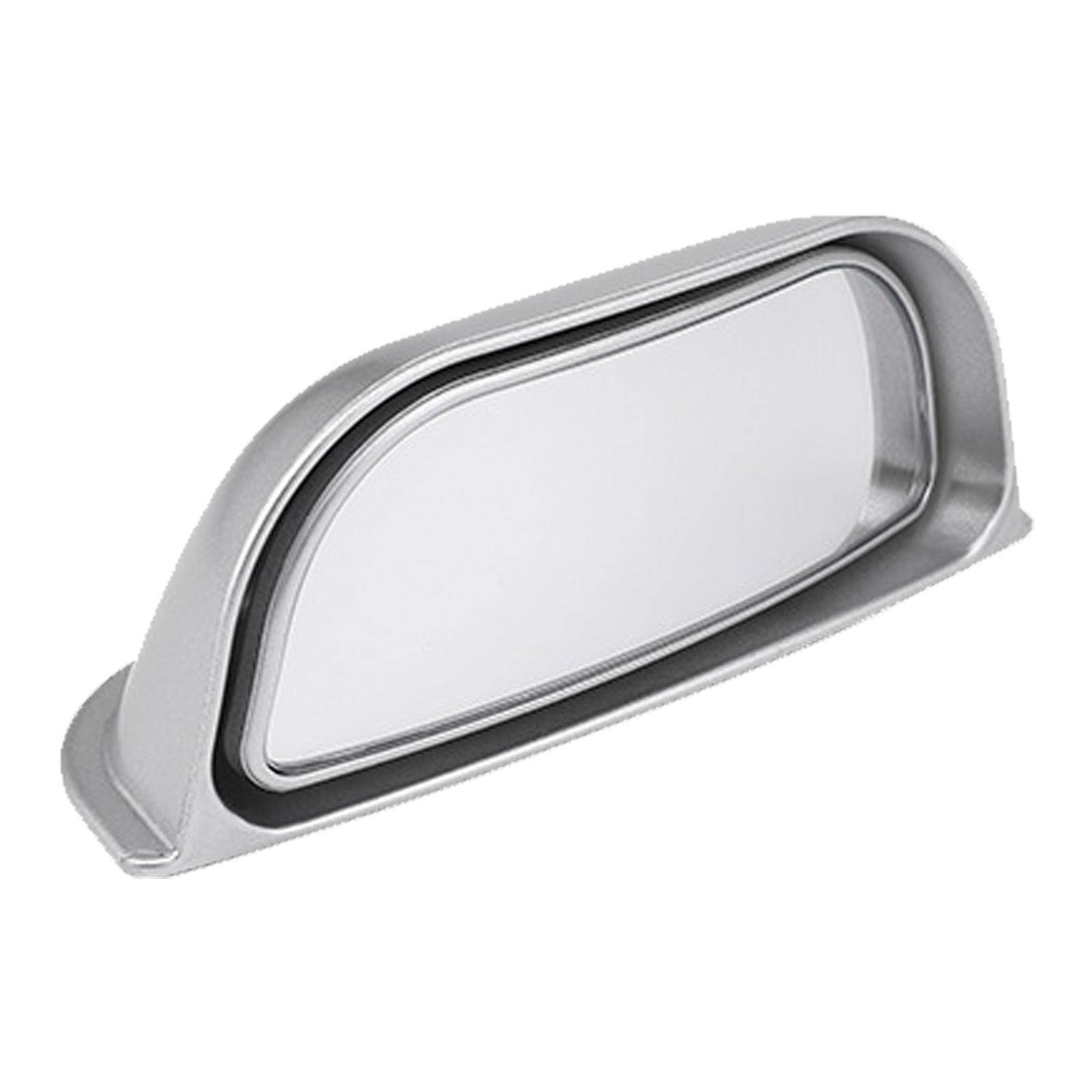 

Универсальное автомобильное зеркало заднего вида Широкоугольное зеркало для слепых зон В-стойка заднего сиденья Дополнительное зеркало наблюдения Безопасность вождения Новое серебряный